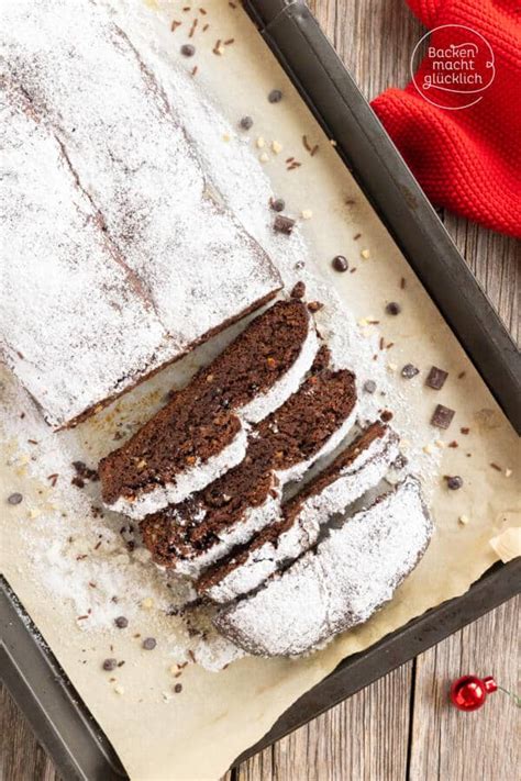 Schokoladen Stollen Backen Macht Gl Cklich