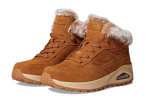 Skechers Uno Rugged Wintriness Women S Shoes Chestnut Create An