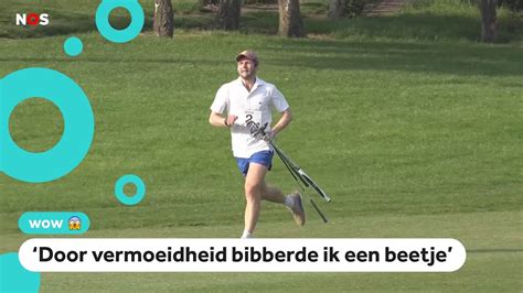 Bij Dit Golftoernooi Moet Je Goed Kunnen Mikken En Rennen Youtube