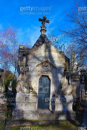 Graves And Crypts In Pere Lachaise Cemetery This Cemetery Is The Final