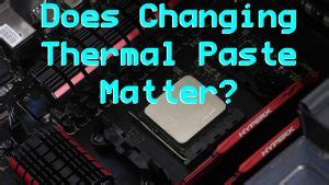 Thermal Paste Types: Does it Matter?