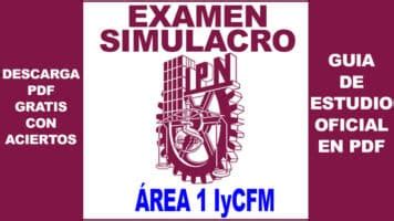 Examen Simulacro Ipn Rea Gu A Gratis Xito Total