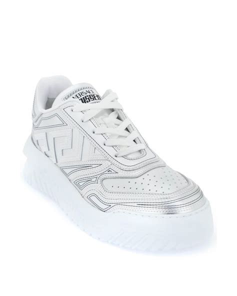 Versace Odissea Greca Sneakers In White For Men Lyst