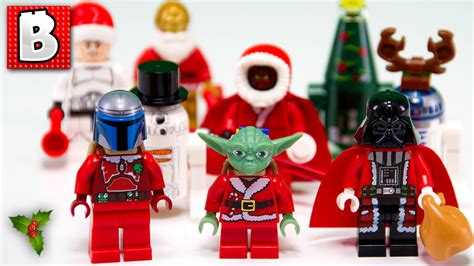 Every Lego Star Wars Christmas Minifigure Youtube