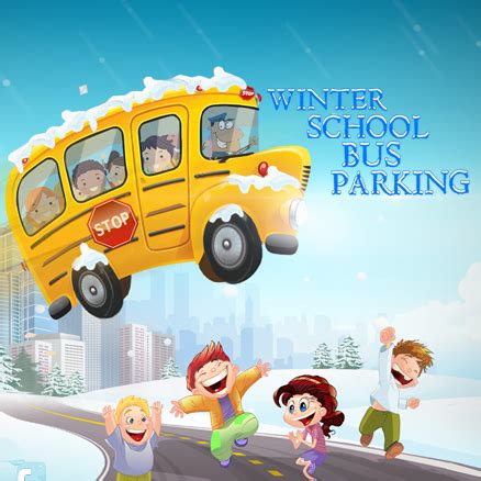 Winter School Bus Parking - Play Online on Flash Museum 🕹️