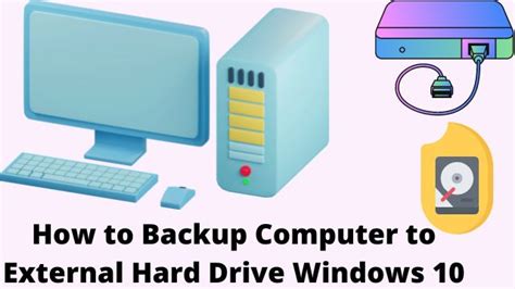 How To Backup Computer To External Hard Drive Windows 10