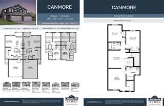 Desrochers Villages Canmore Floor Plan Edmonton AB Livabl