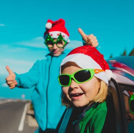 Viajar con niños en vacaciones de Navidad