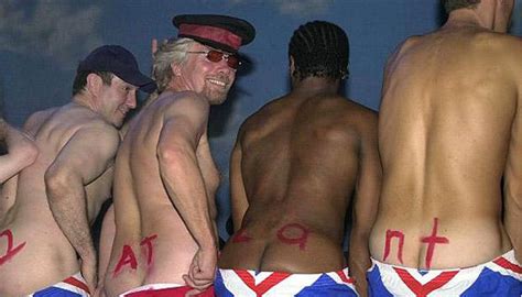 Richard Branson And Naked Lady Telegraph