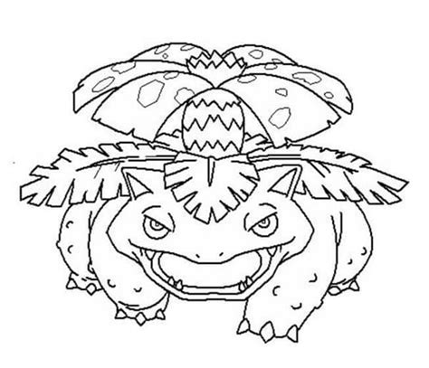 Venusaur Pokemon Coloring Page Download Print Or Color Online For Free