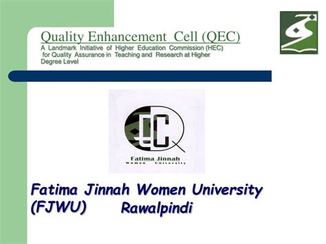 Ppt Fatima Jinnah Women University Fjwu Powerpoint Presentation