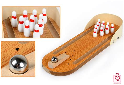 Bộ đồ Chơi Bowling Bằng Gỗ Mini