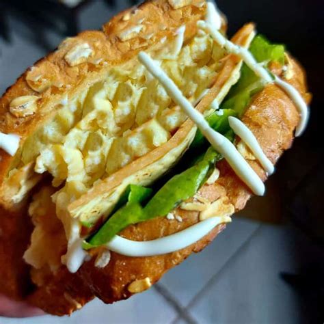 Korean Egg Drop Sandwich Recipe The Odehlicious