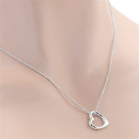 Floating Heart Necklace in Sterling Silver – Day's Jewelers