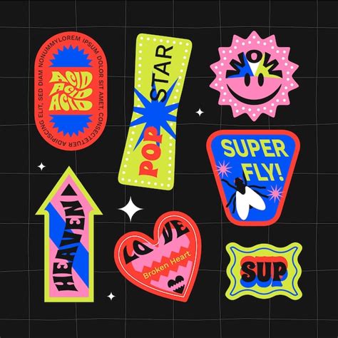Free Vector Flat Design Retro Label Collection