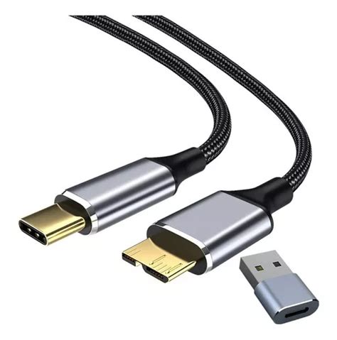 Cable Usb 30 Tipo C A Micro B Disco Duro Externo 5gbps 1m Mercadolibre