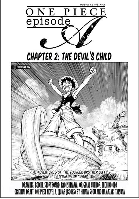 One piece novel A: Ace's story, chapter 2 by Boichi and Eiichrio Oda ...