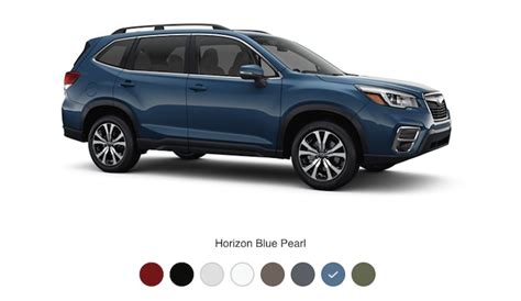 2021 Subaru Forester Color Chart Vincent Rewerts