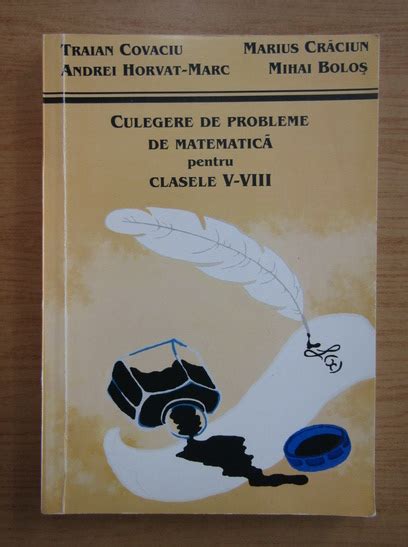 Traian Covaciu Culegere De Probleme De Matematica Pentru Clasele V