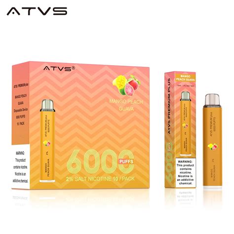 Bulk Wholesale Atvs Premium Plus Disposable Puffs Pack Of