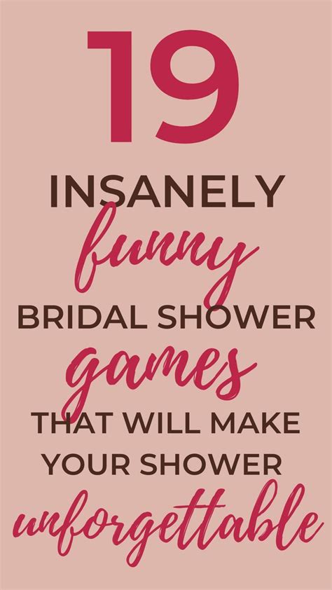 19 Insanely Funny Bridal Shower Games That Will Make Your Shower