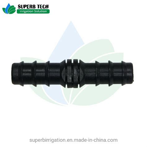 Dn Plastic Barb Straight Connector For Farm Irrigation Pipeline