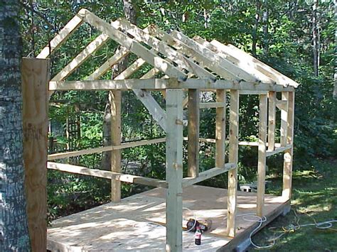 How To Build A Post And Beam Shed Post And Beam Shed Plans And Building Guide