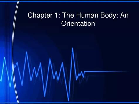 Ppt Chapter 1 The Human Body An Orientation Powerpoint Presentation Id 9335417