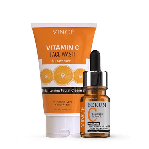 Vitamin C Serum And Vitamin C Face Wash Make Your Skin Smooth