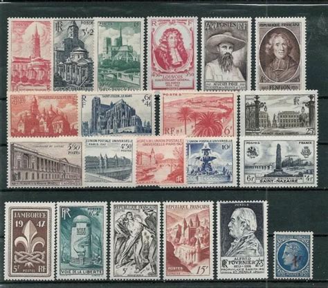 TIMBRES FRANCE NEUFS Année 1947 complète EUR 6 00 PicClick FR