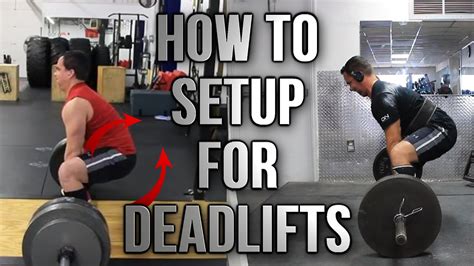 Correct Deadlift Setup Get Your Butt Down Youtube