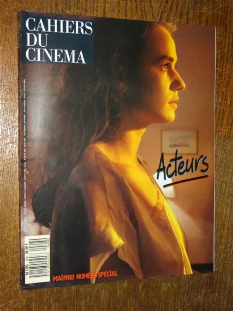 CAHIERS DU CINÉMA N407 408 Mai 1988 Numéro Spécial EUR 5 00