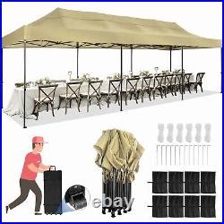 10x30 Heavy Duty Pop Up Canopy Commercial Party Tent Waterproof