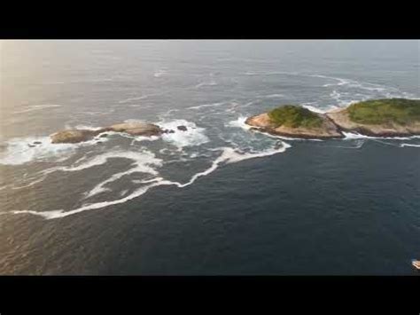 Dji Mine 2 Voando de Ipanema até ilhas cagarras 10km ida e volta