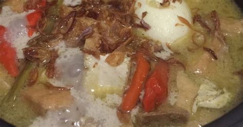 Resep Opor Tahu Telur Rice Cooker Oleh Clara Lim Cookpad