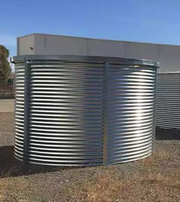 Corrugated Steel Water Storage Tanks