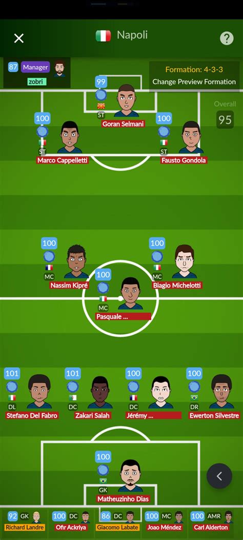 Best Squad Ever Rfootballagentgame