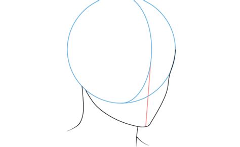 How To Draw Male Anime Face In 3 4 View Step By Step Animeoutline In ...