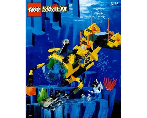 LEGO Set 6175 1 Crystal Explorer Sub 1995 Aquazone Aquanauts