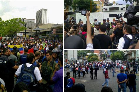 Sigue La Represi N Pnb Y Gnb Impiden Paso De La Marcha De Estudiantes