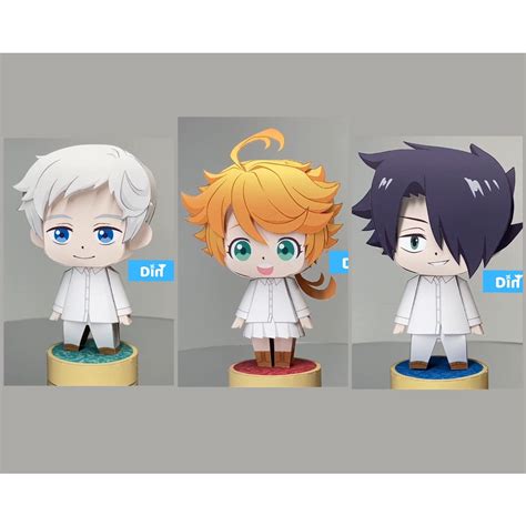 Standee Anime Mô Nhân Vật The Promised Neverland Yakusoku No