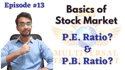 What Is P E Ratio P B Ratio In Stock Market Basics Of Share