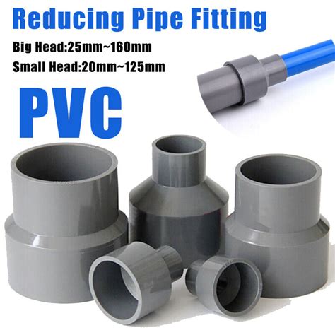 Pvc Reducing Pipe Fitting Concentric Reducer Connector Socket Coupling