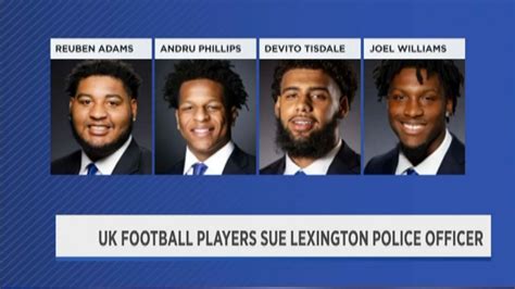 UK athletes file lawsuit against Lexington police officer