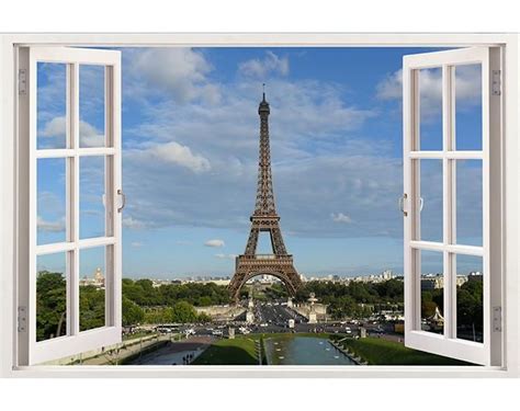 Impressive 3d Window Wall Decals Removable Wall Stickers Wall Decor
