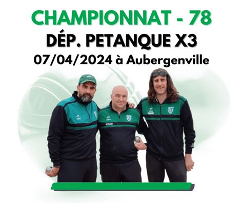 Championnat X3 TC ASMB Petanque