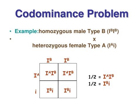 Ppt Incomplete Dominance Codominance Sex Linked And Polygenic Inheritance Powerpoint