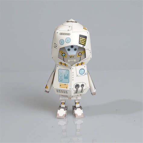 001_robot Paper Craft , Origami , Template Files , Digital Files , PDF ...