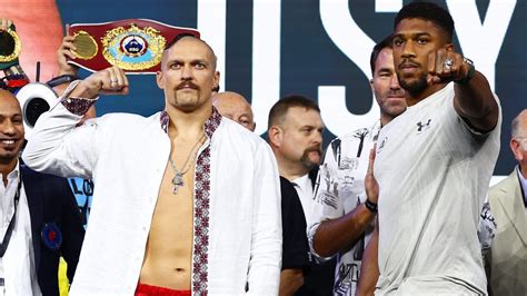 Oleksandr Usyk vs. Anthony Joshua II: LIVE updates and results, full ...