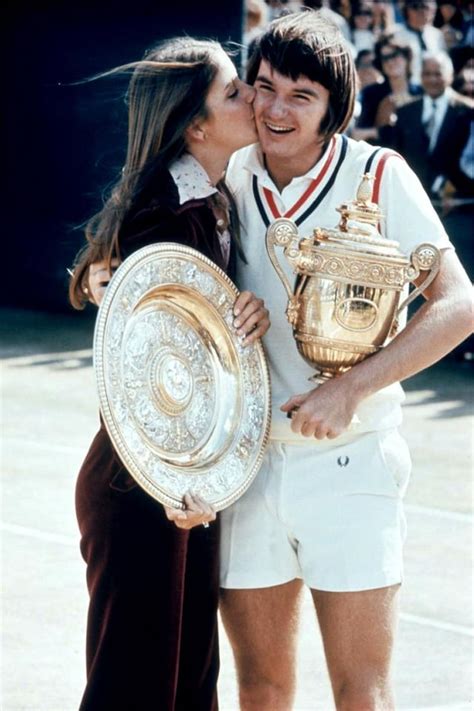 Chris Evert & Jimmy Connors / Wimbledon, 1974. : OldSchoolCool